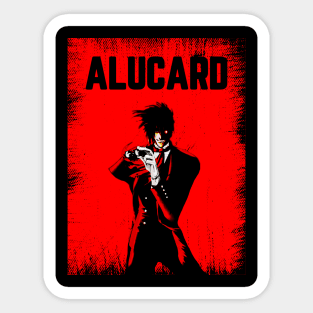 Alucard Hellsing Design Sticker